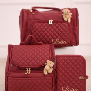 Bolsas Maternindade Personalizada Strong Red