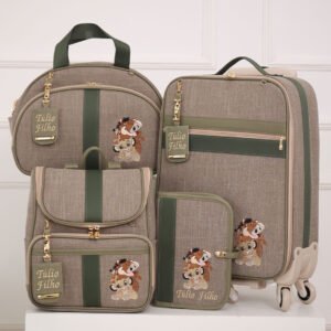 Kit Maternidade de Bolsas Personalizadas Lion King Fitas