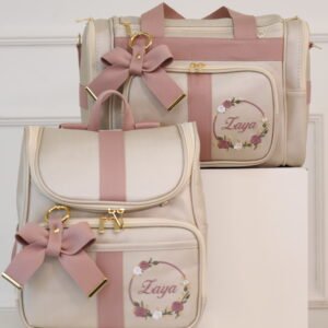 Bolsa Personalizada Maternidade Rose Gold Detail