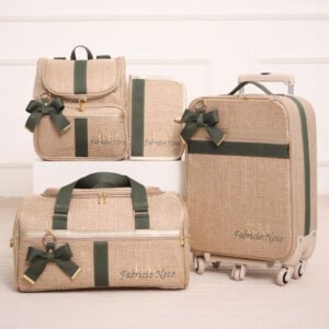 Kit de Bolsa Personalizada Maternidade Savana