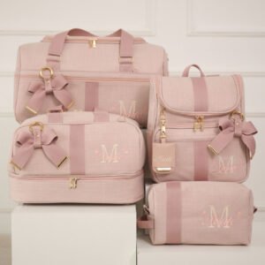 Kit Maternidade de Bolsas Personalizadas All Rose