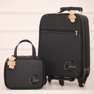 Bolsa e Mala Personalizada Maternidade Black